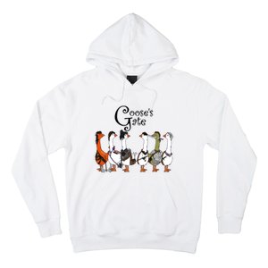 Gooses Gate 3 Goose Baldurs Gate Goosetario Girl Dinner Hoodie