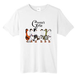 Gooses Gate 3 Goose Baldurs Gate Goosetario Girl Dinner Tall Fusion ChromaSoft Performance T-Shirt