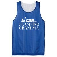 Glamping Grandma 5Th Wheel Camper Rv Camping Vacation Gift Meaningful Gift Mesh Reversible Basketball Jersey Tank