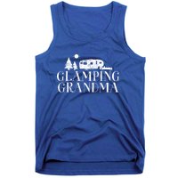 Glamping Grandma 5Th Wheel Camper Rv Camping Vacation Gift Meaningful Gift Tank Top