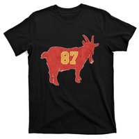 Grunge Goat 87 Red And Yellow Tight End T-Shirt