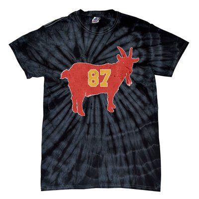 Grunge Goat 87 Red And Yellow Tight End Tie-Dye T-Shirt