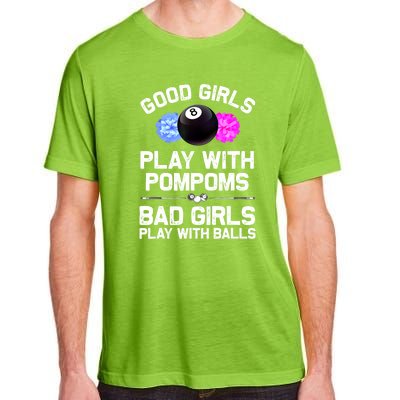 Good Girl 8 Ball Billiard Pool Player Funny Billiards Gift Adult ChromaSoft Performance T-Shirt