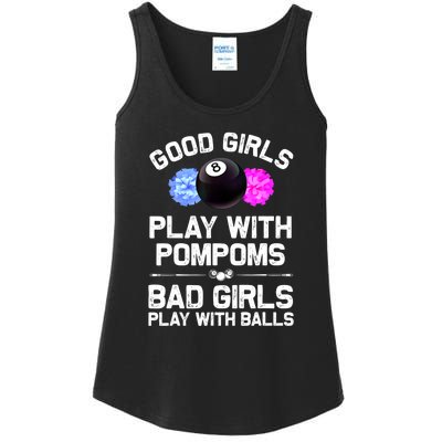 Good Girl 8 Ball Billiard Pool Player Funny Billiards Gift Ladies Essential Tank