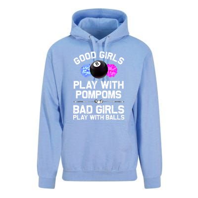 Good Girl 8 Ball Billiard Pool Player Funny Billiards Gift Unisex Surf Hoodie