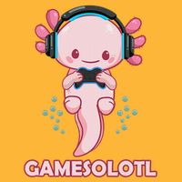 Gamesolotl Gaming Axolotl Playing Video Games Funny Pom Pom 12in Knit Beanie