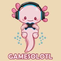 Gamesolotl Gaming Axolotl Playing Video Games Funny Bag