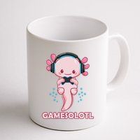 Gamesolotl Gaming Axolotl Playing Video Games Funny Mug