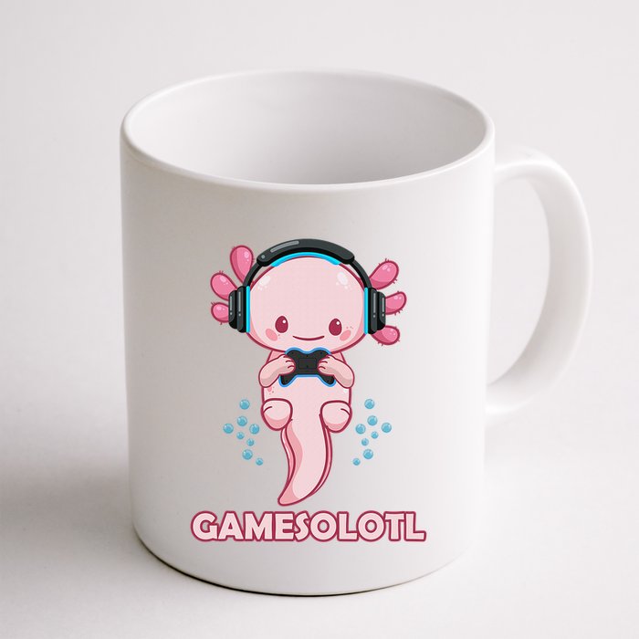 Gamesolotl Gaming Axolotl Playing Video Games Funny Mug