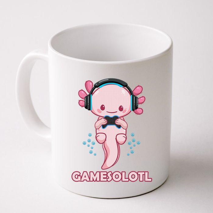 Gamesolotl Gaming Axolotl Playing Video Games Funny Mug