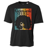 Gemini Girl Afro Natural Hair Diva Black Woman Zodiac Cooling Performance Crew T-Shirt