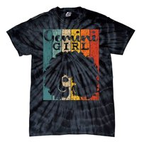 Gemini Girl Afro Natural Hair Diva Black Woman Zodiac Tie-Dye T-Shirt