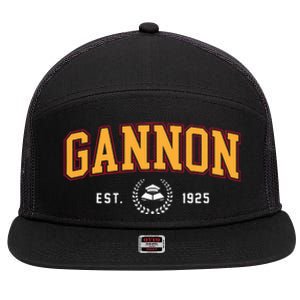 Gannon 7 Panel Mesh Trucker Snapback Hat