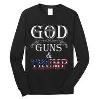 God Guns And Trump 2nd Amendment Long Sleeve Shirt