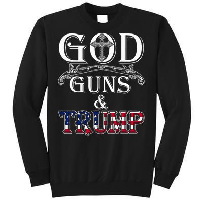 God Guns And Trump 2nd Amendment Sweatshirt