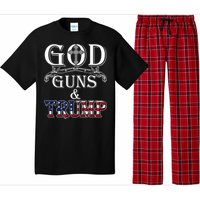 God Guns And Trump 2nd Amendment Pajama Set