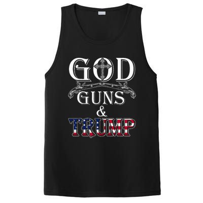 God Guns And Trump 2nd Amendment PosiCharge Competitor Tank