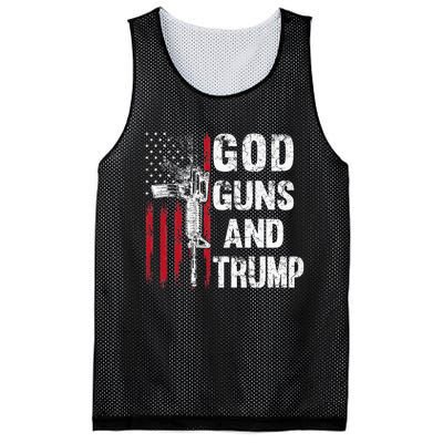 God Guns And Trump 2nd Amendment Flag Ar15 American Flag Mesh Reversible Basketball Jersey Tank