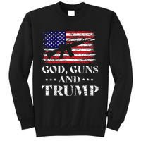 God Guns And Trump Donald Trump For President 2020 Sweatshirt