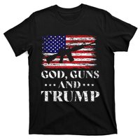 God Guns And Trump Donald Trump For President 2020 T-Shirt