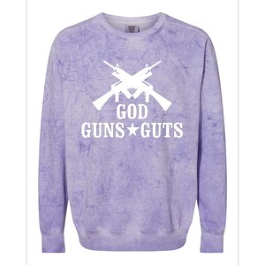 God Guns And Guts Colorblast Crewneck Sweatshirt