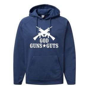 God Guns And Guts Performance Fleece Hoodie