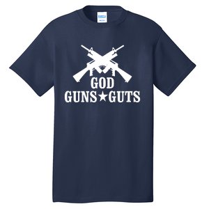 God Guns And Guts Tall T-Shirt