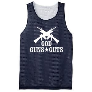 God Guns And Guts Mesh Reversible Basketball Jersey Tank