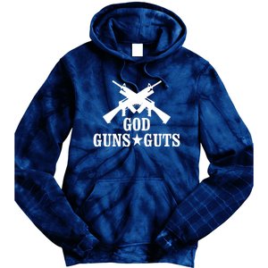 God Guns And Guts Tie Dye Hoodie