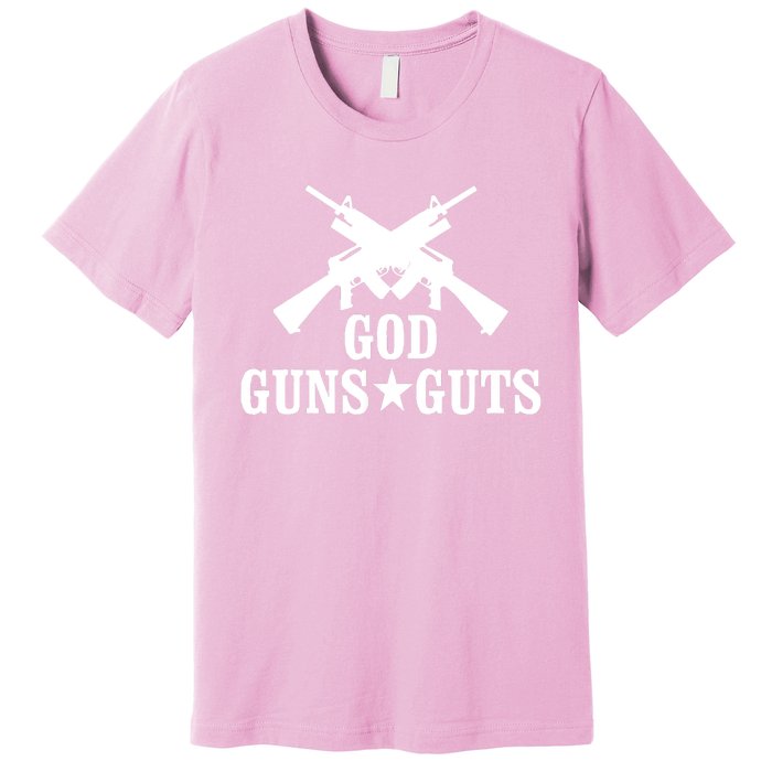 God Guns And Guts Premium T-Shirt