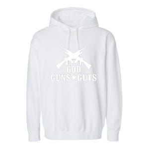 God Guns And Guts Garment-Dyed Fleece Hoodie