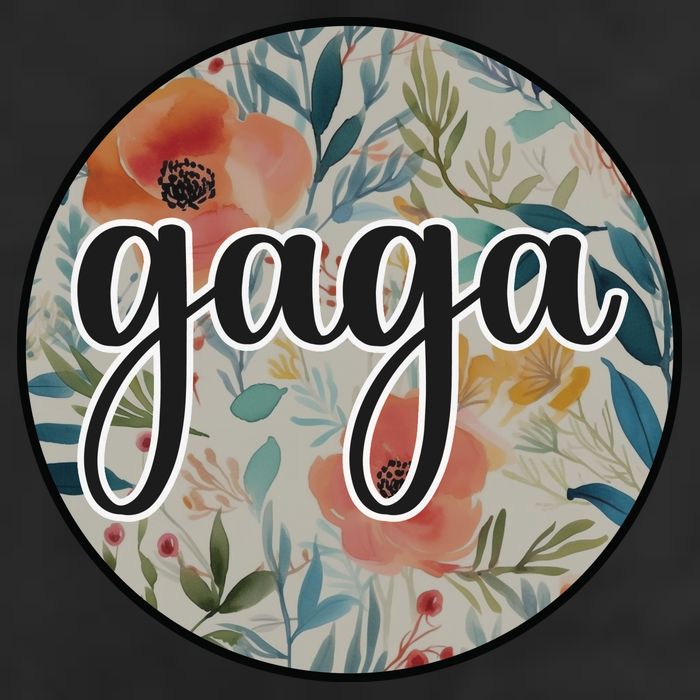 Gaga 7 Panel Mesh Trucker Snapback Hat