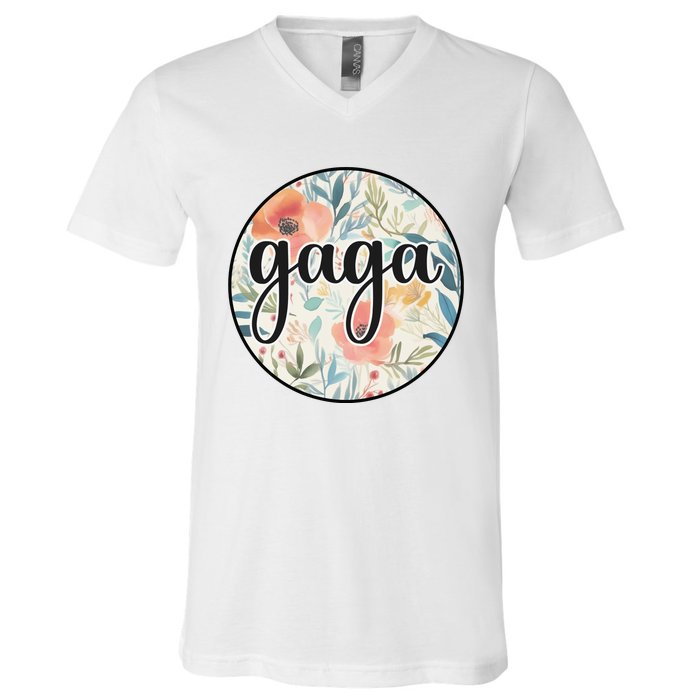 Gaga V-Neck T-Shirt