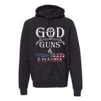 God Guns And Trump 2nd Trump 45 Premium Hoodie