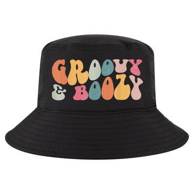 Groovy Groovy And Boozy Bachelorette Party Bridal Cool Comfort Performance Bucket Hat