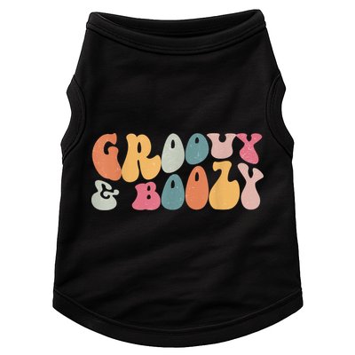 Groovy Groovy And Boozy Bachelorette Party Bridal Doggie Tank