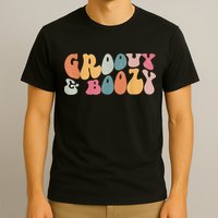 Groovy Groovy And Boozy Bachelorette Party Bridal T-Shirt