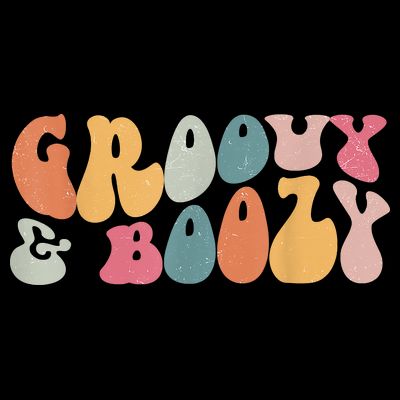 Groovy Groovy And Boozy Bachelorette Party Bridal T-Shirt