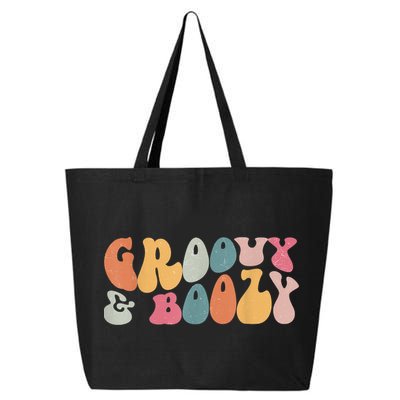 Groovy Groovy And Boozy Bachelorette Party Bridal 25L Jumbo Tote