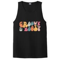 Groovy Groovy And Boozy Bachelorette Party Bridal PosiCharge Competitor Tank