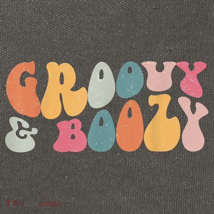 Groovy Groovy And Boozy Bachelorette Party Bridal Cotton Canvas Backpack