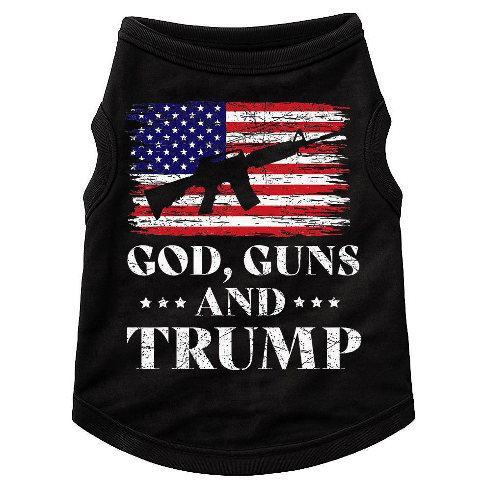 God Guns And Trump Doggie Tank
