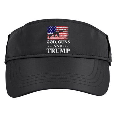 God Guns And Trump Adult Drive Performance Visor