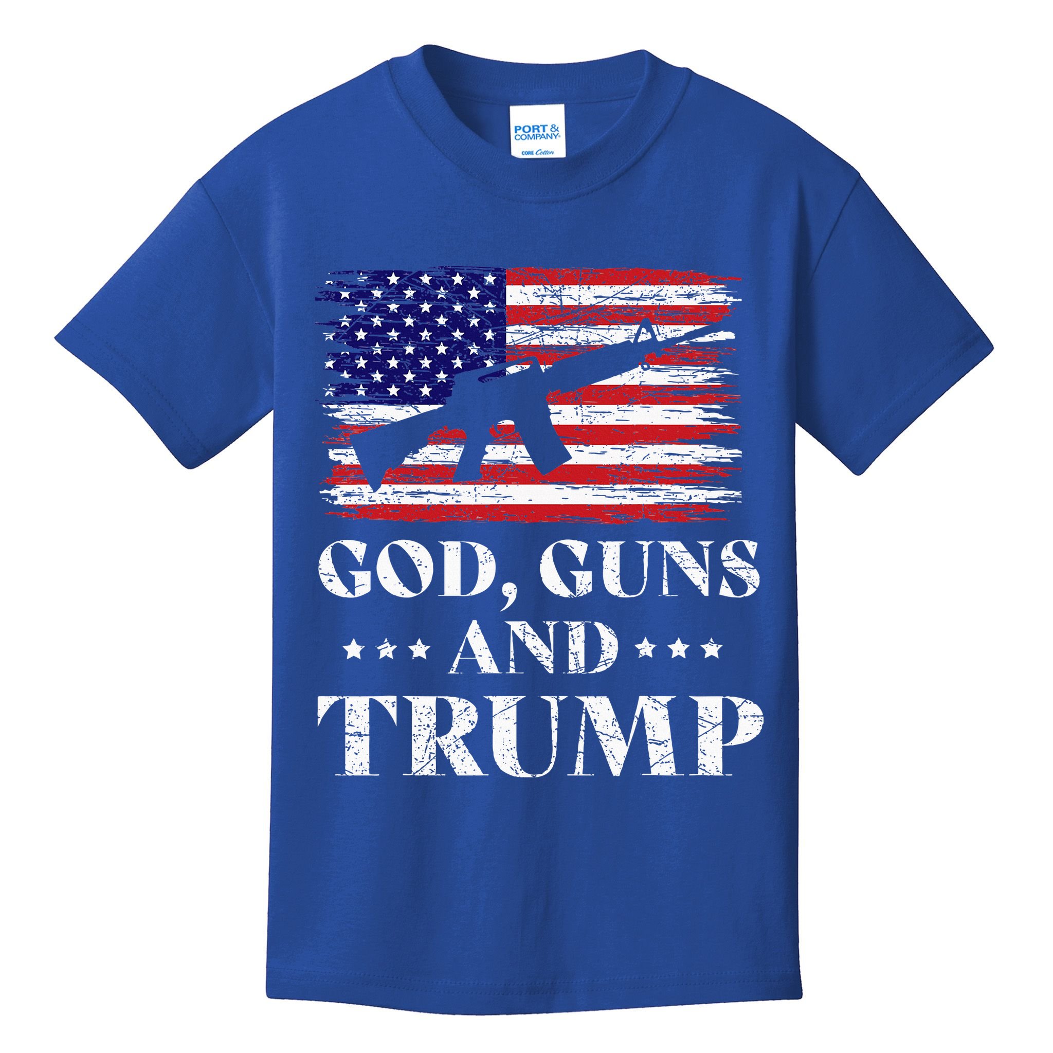 God Guns And Trump Kids T-Shirt