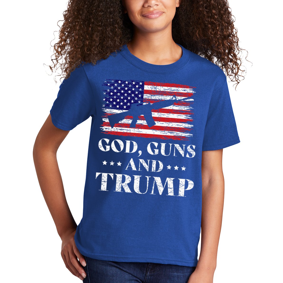 God Guns And Trump Kids T-Shirt