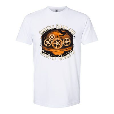 Ghostly Gears And Gadgets Mechanical Engineering Halloween Softstyle CVC T-Shirt