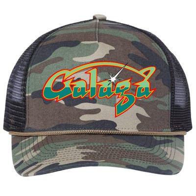 Galaga Retro Rope Trucker Hat Cap