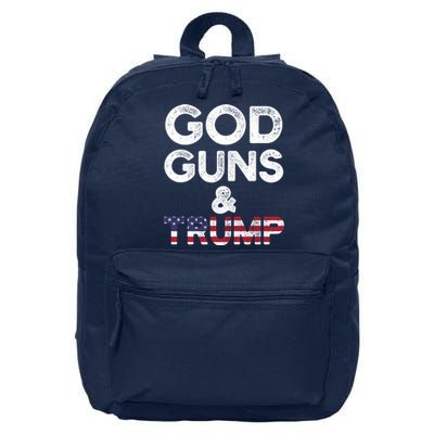 God Guns and Trump 2nd Amendment Pro Gun Hoodie Gift 16 in Basic Backpack