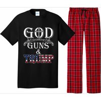 God Guns And Trump 2nd Amendment Trump 45 Pajama Set