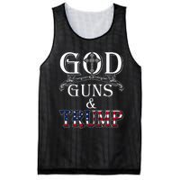 God Guns And Trump 2nd Amendment Trump 45 Mesh Reversible Basketball Jersey Tank